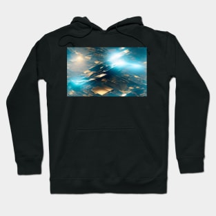 Seamless Holographic Texture V Hoodie